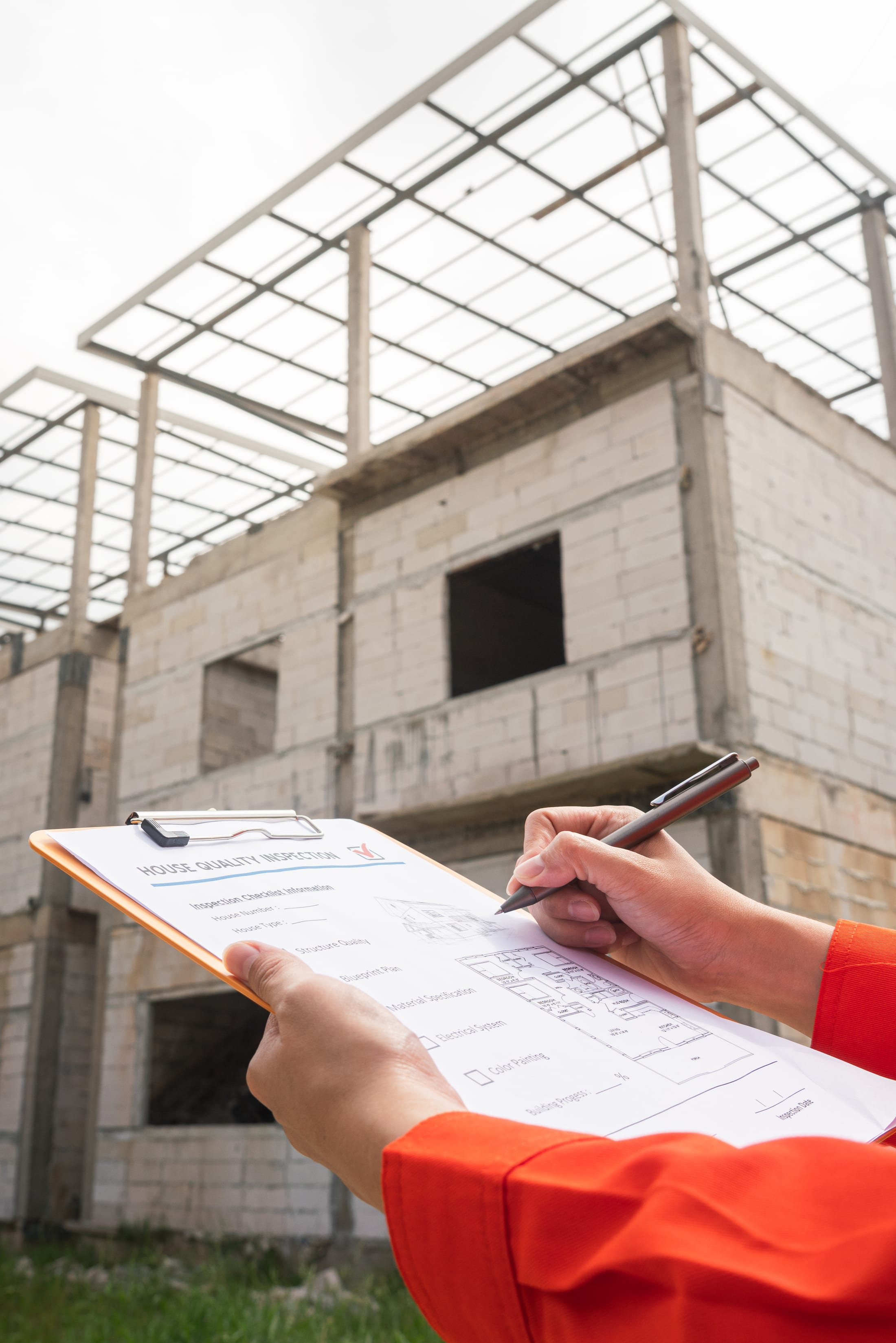 Engenheiro em obra acompanhamento técnico MG